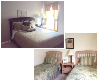 Queen Suite and Twin Beds